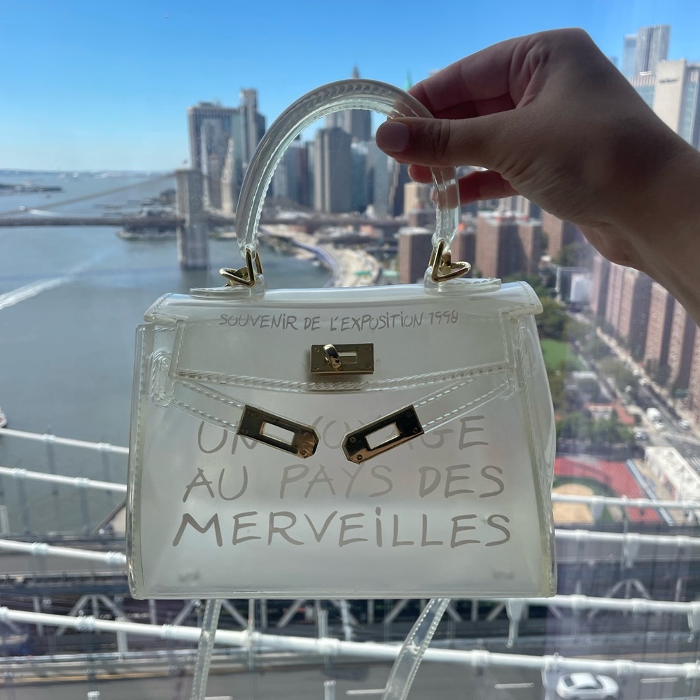 Clear Voyage Au Pays Des Merveilles Bag
